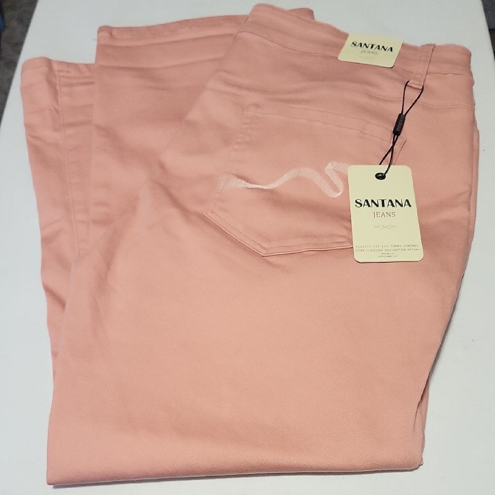 Santana Canada Classic Fit Jeans, Mid Rise, Straight Leg, Size 16/24" Inseam NWT